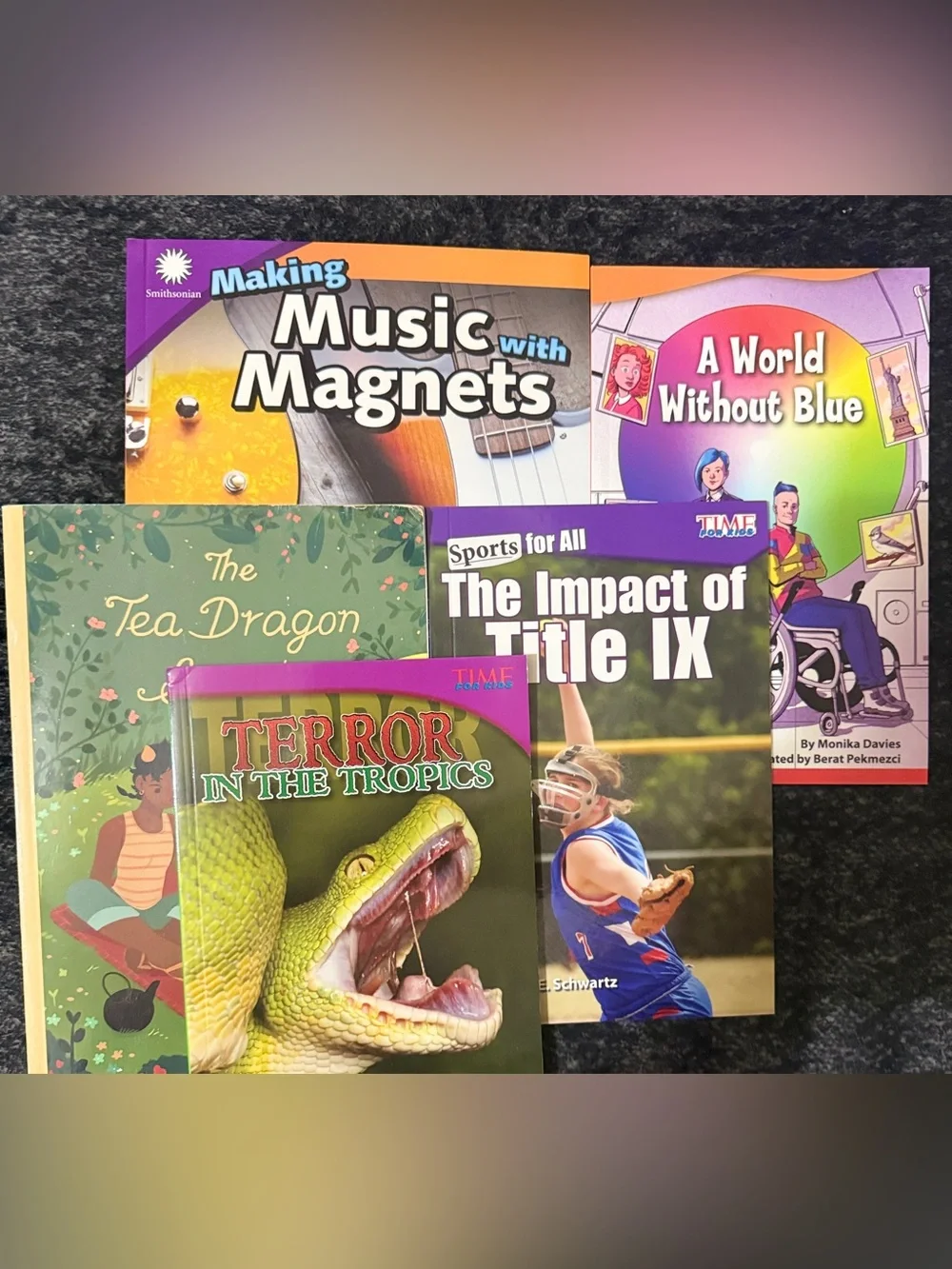 Variety of Educational Books- Lot of 5 Books